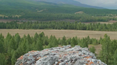 Stone and valley Stock Footage 163774716