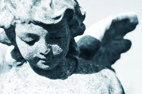 Stone angel Foto stock