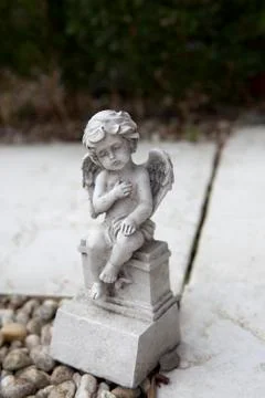 Stone angel Stock Photos