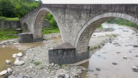 Stone Arch Bridge Vídeo Stock 333133497