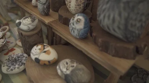 Stone Art in Slow-Mo Video stock 157644799