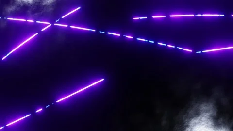 Stone Backdrop With Laser Blue Light Streaks Stock Footage 223795627