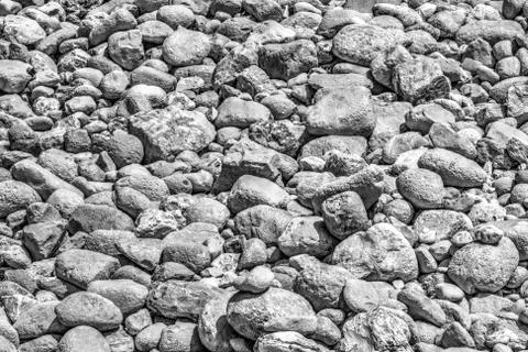 Stone background in black and white Stock Photos
