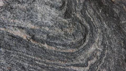 Stone background, close-up of floating geological layers Stock Photos
