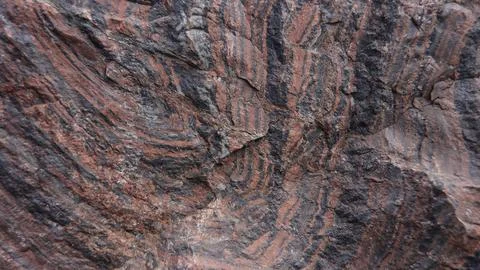 Stone background in geological patterns. Hard Surface Stock Photos