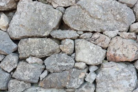 Stone background. gray masonry Stock Photos