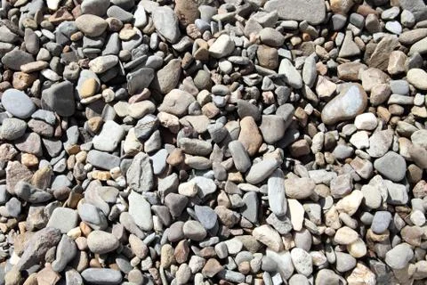 Stone background of rock pebble Stock Photos
