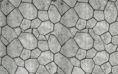 Stone background of stones ,geometric pattern town square closeup Stock Photos