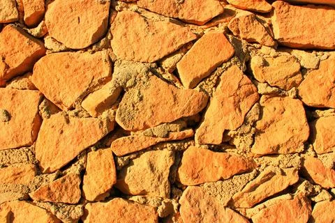 Stone Background at Sun Light. Stone Texture. Stone Background at Sun Ligh... Foto stock