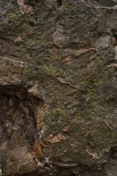 Stone background. wet wall after rain . stone texture 스톡 사진