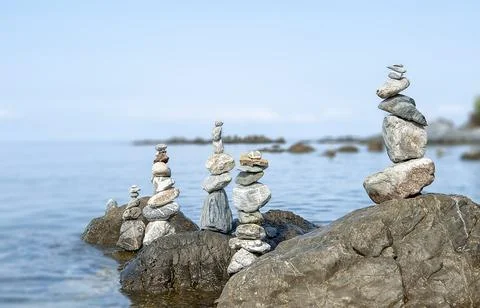 Stone Balance Stock Photos