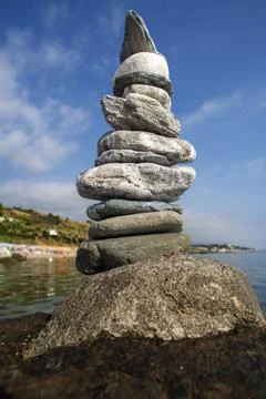 Stone Balance Stock Photos