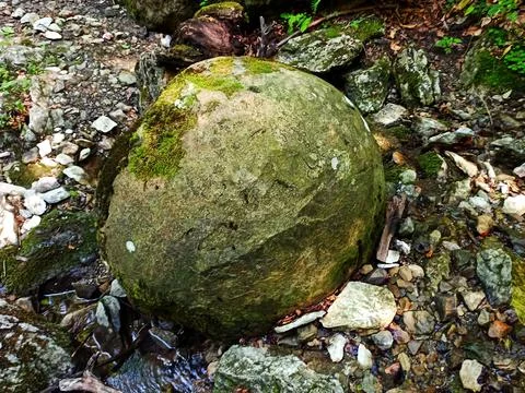 Stone balls Stock Photos