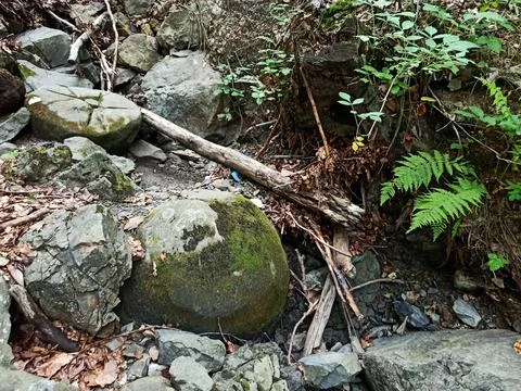 Stone balls Stock Photos