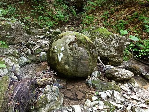 Stone balls Stock Photos