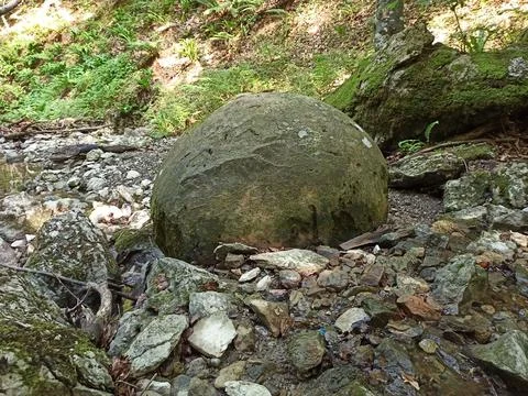 Stone balls Stock Photos