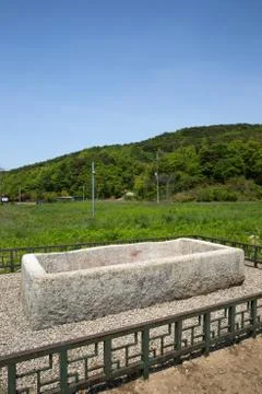 Stone Basin Foto stock