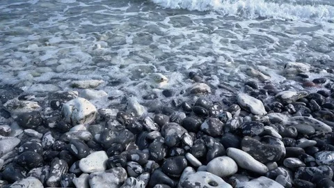 Stone Beach Stock Footage 73597812