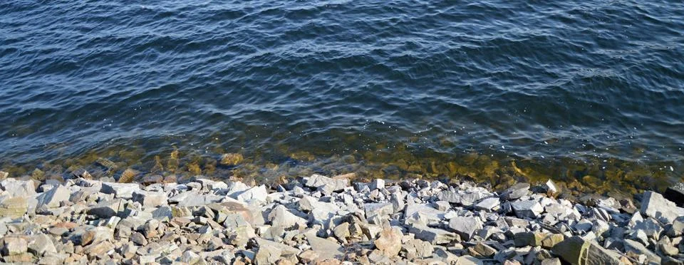 Stone beach Stock Photos