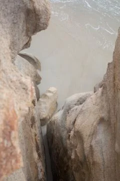 Stone beach Stock Photos