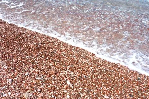 Stone beach Stock Photos