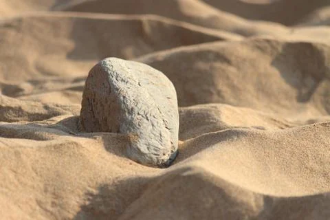 Stone on the beach Stock Photos
