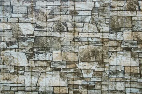 Stone beige wall texture. Stock Photos