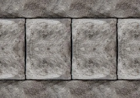 Stone block row of tiles pattern solid stained background Stock Photos