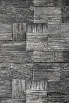 Stone block wall texture. Stone Wall, Grey Bricks Background. Faded dark blac Stock Photos