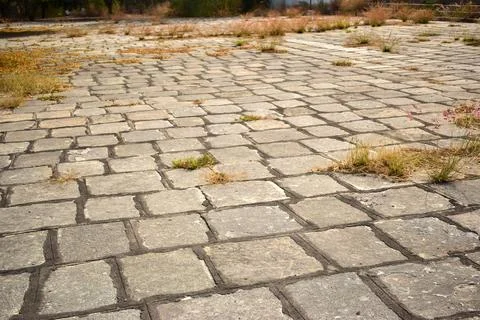 Stone Blocks Flooring Background Image Dirty Old Texture Stock Photograph Stock Photos