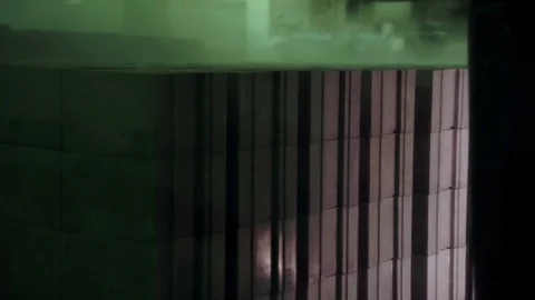 Stone blocks move on the container Stock Footage 82137925