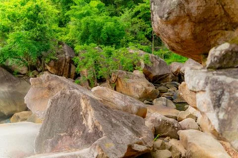 Stone blocks. 스톡 사진