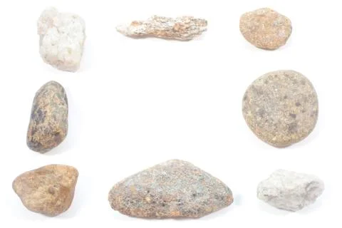 Stone border Stock Photos