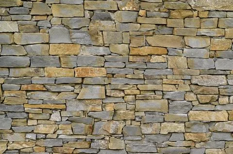 Stone brick background, background pattern Stock Photos