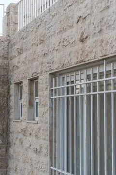 Stone brick building Stock Photos