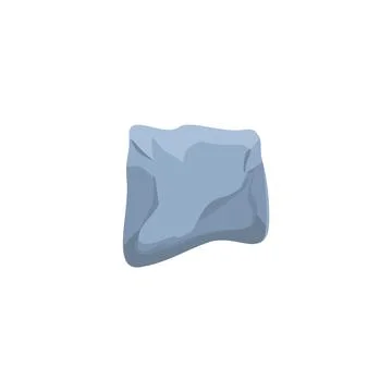 Stone brick, rock vector, grey textured surface road or floor material, paving Stock Illustration