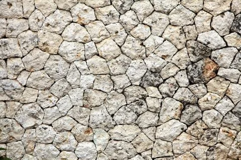 Stone Brick Wall 스톡 사진