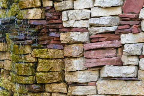 Stone brick wall Stock Photos