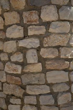 Stone brick wall surface texture background Foto stock