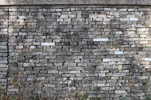 Stone brick wall texture Stock Photos