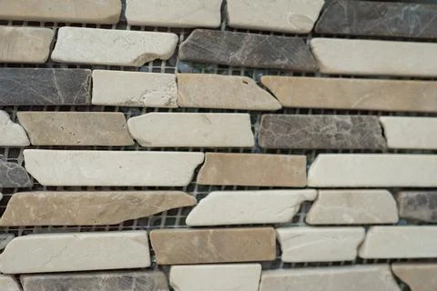 Stone Brick Wall Texture Stockfoto's