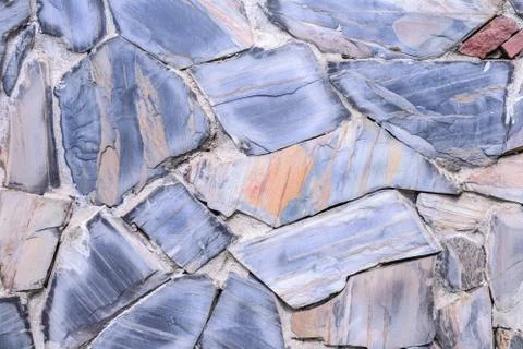 Stone brick wall use for background. Stock Photos