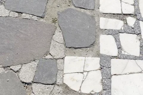 Stone Bricks Ground Texture 2 Stock Photos