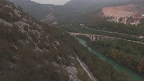 Stone Bridge Stock Footage