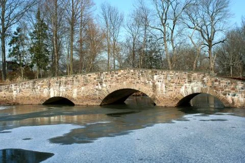 Stone bridge Stock Photos