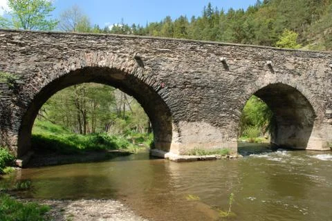 Stone bridge Foto stock