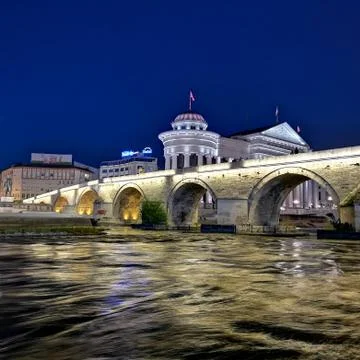 Stone Bridge Foto stock