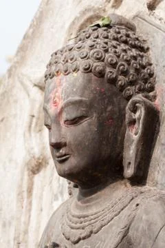 Stone Buddha Stock Photos