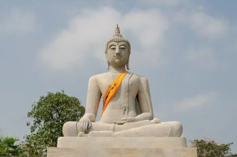 Stone buddha statue Stock Photos