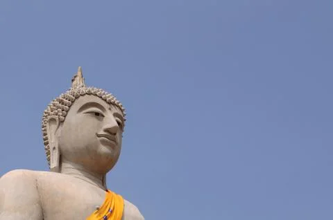 Stone buddha statue Fotos de archivo